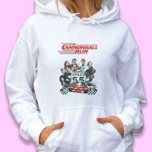 Cannonball Run Movie Poster Retro Nostalgic Trendy Hoodie