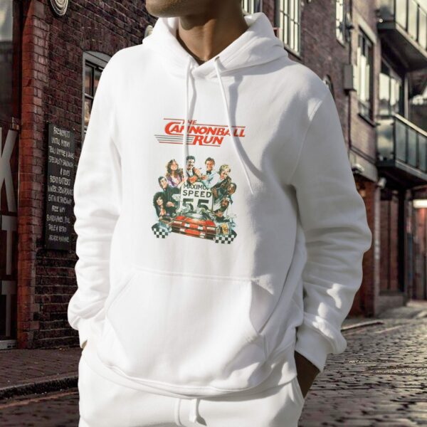 Cannonball Run Movie Poster Retro Nostalgic Trendy Hoodie