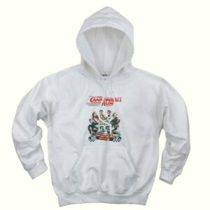 Cannonball Run Movie Poster Retro Nostalgic Trendy Hoodie 4