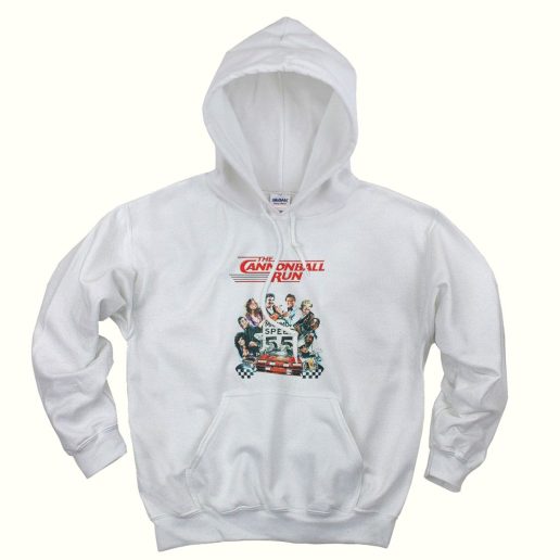 Cannonball Run Movie Poster Retro Nostalgic Trendy Hoodie Cannonball Run Movie Poster Retro Nostalgic Trendy Hoodie