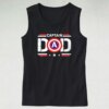 Captain Dad Superhero Dad Gym Tank Top