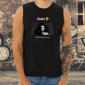Cardi B I Make Money Moves Hip Hop Tank Top 3