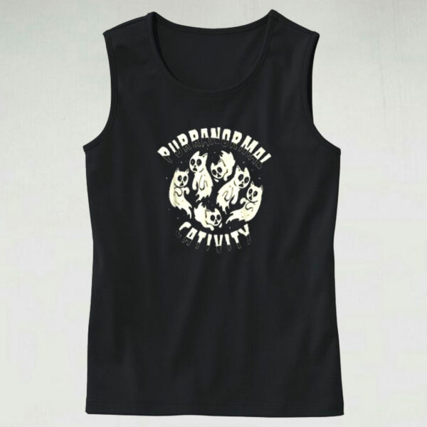 Caring For Your Demon Cat Graphic Tank Top