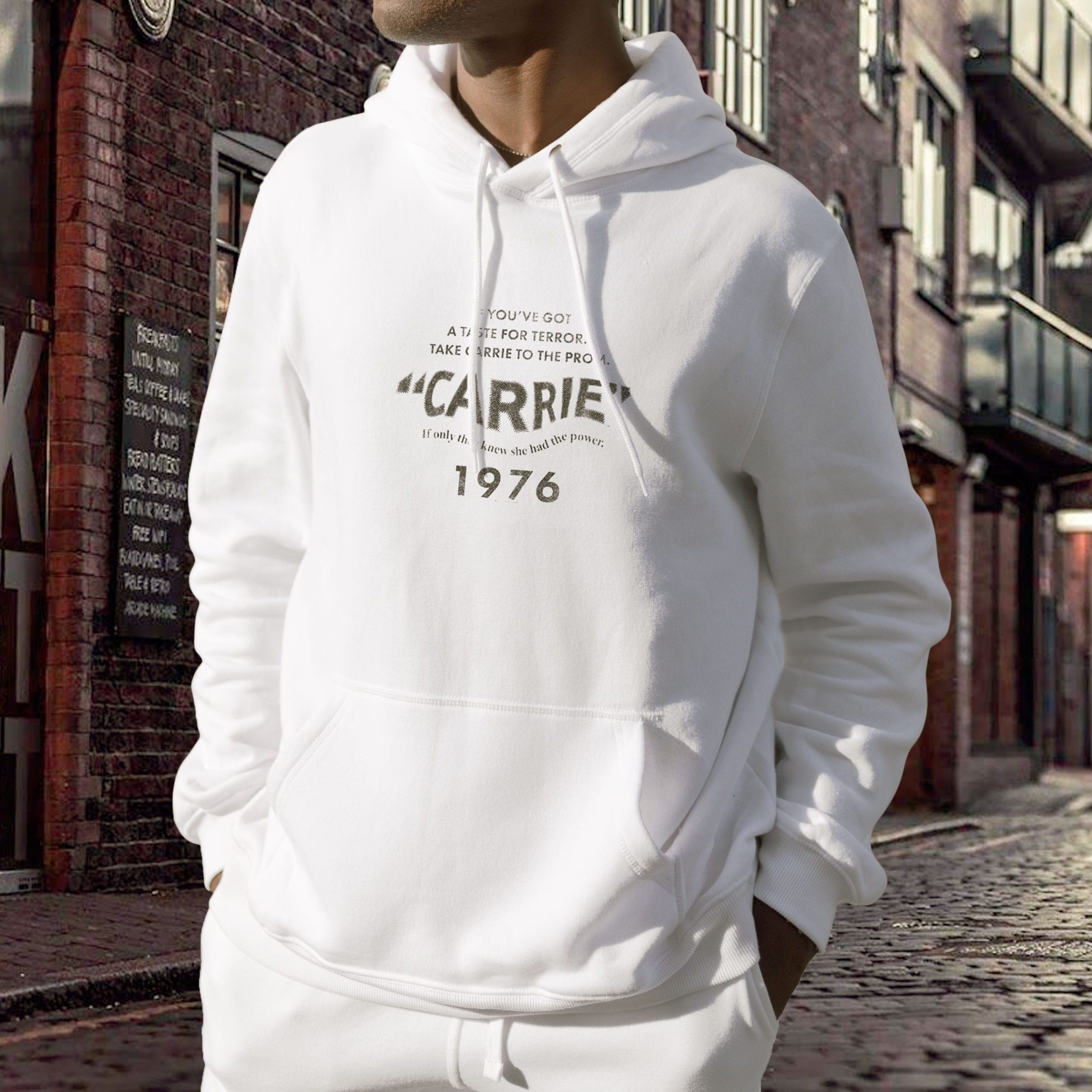 Carrie 1976 Stephen King Horror Trendy Hoodie Carrie 1976 Stephen King Horror Trendy Hoodie