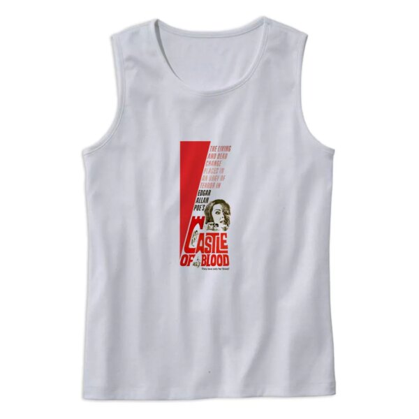 Castle Blood Retro Horror Summer Tank Top