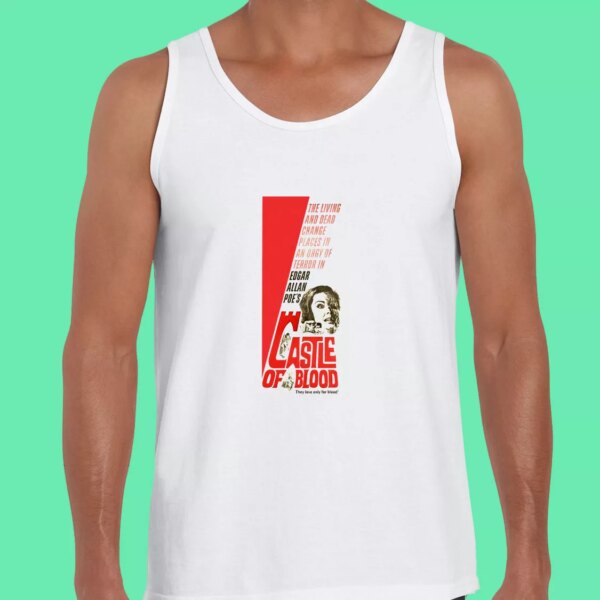 Castle Blood Retro Horror Summer Tank Top