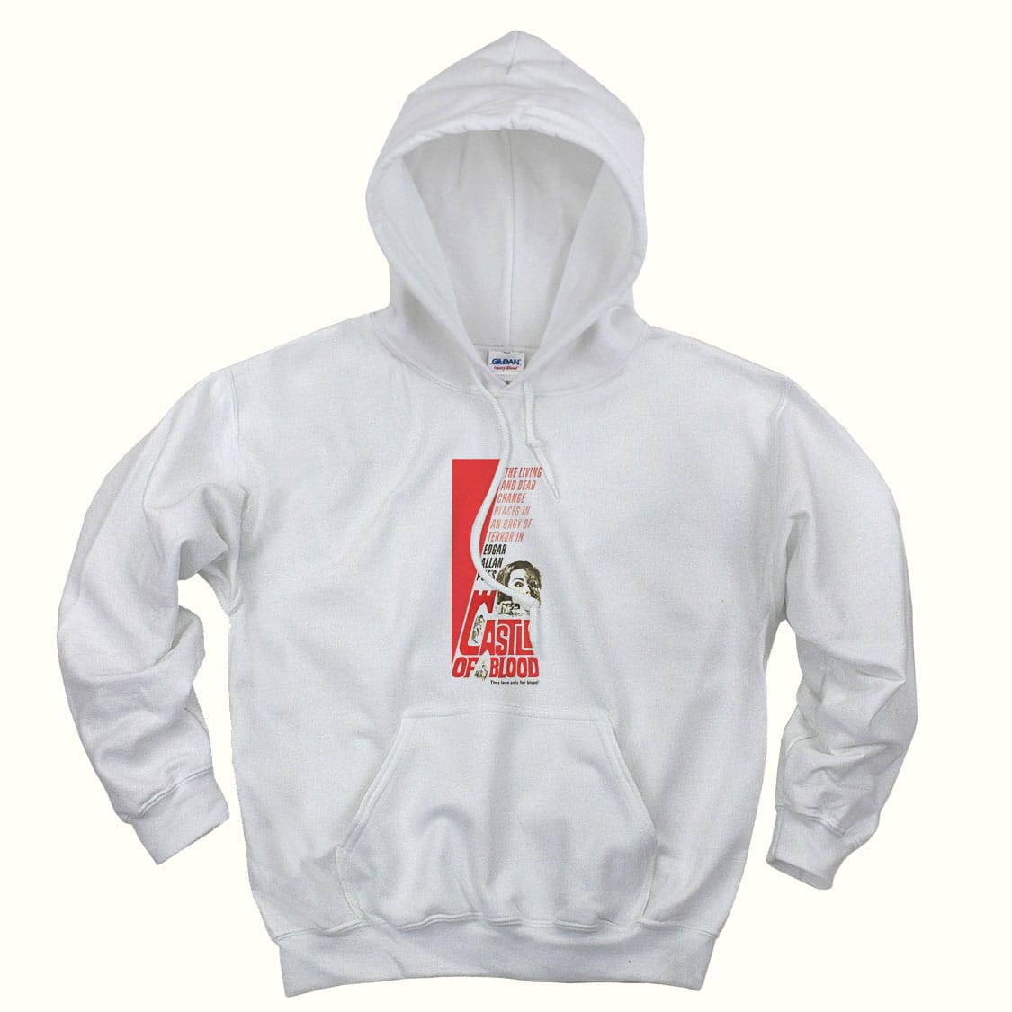 Castle Blood Retro Horror Trendy Hoodie Castle Blood Retro Horror Trendy Hoodie