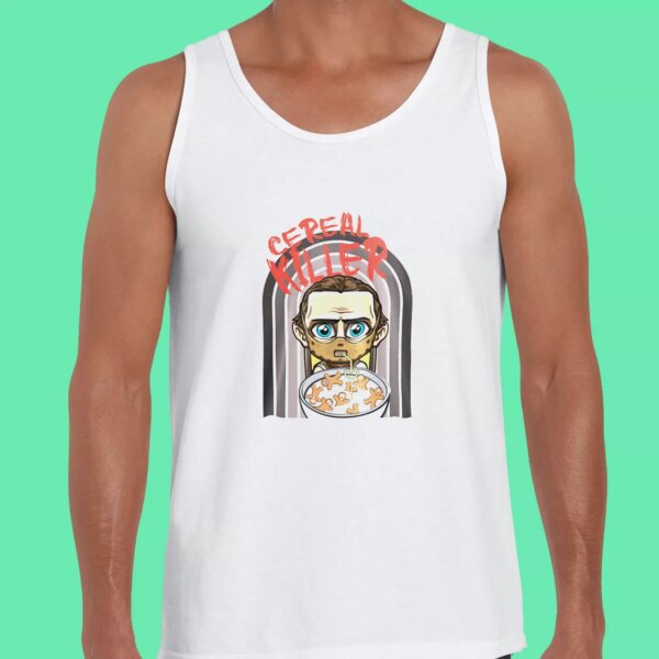 Cereal Killer Breakfast Halloween Summer Tank Top