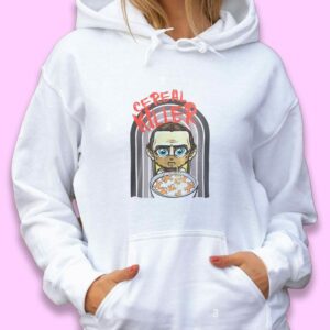 Cereal Killer Breakfast Halloween Trendy Hoodie