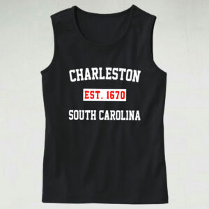 Charleston Est 1670 South Carolina Tank Top