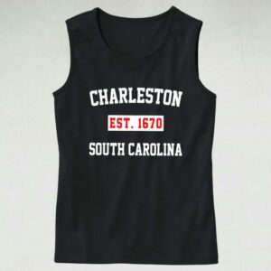 Charleston Est 1670 South Carolina Tank Top 4