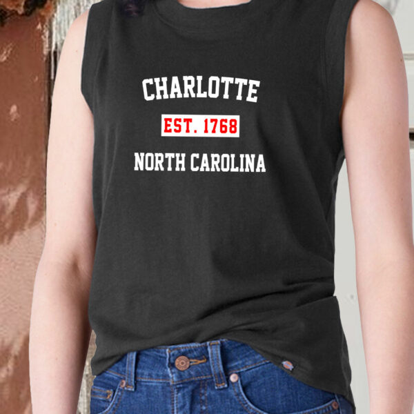 Charlotte Est 1768 North Carolina Tank Top