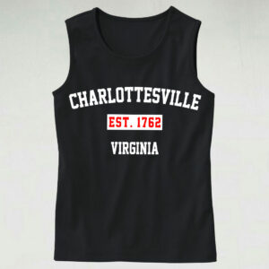 Charlottesville Est 1762 Virginia Tank Top