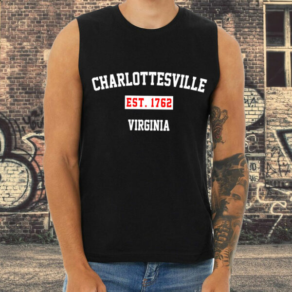 Charlottesville Est 1762 Virginia Tank Top
