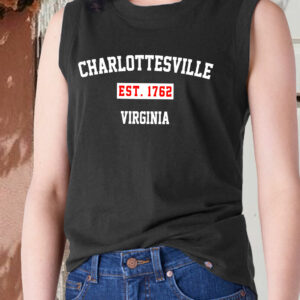 Charlottesville Est 1762 Virginia Tank Top 3