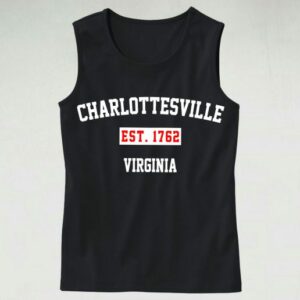 Charlottesville Est 1762 Virginia Tank Top 4