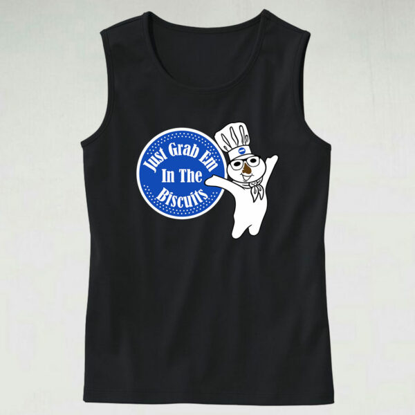 Chef Just Grab Biscuits 70s Tank Top Style