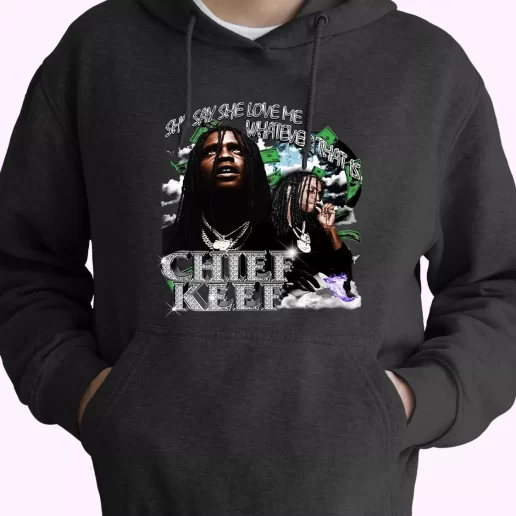 Chief Keef Whatever That Is 90s Retro Classic Hoodie Streetwear Chief Keef Whatever That Is 90s Retro Classic Hoodie Streetwear