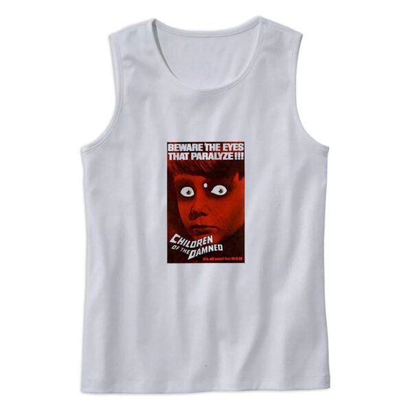 Children of The Damned Retro Horror Summer Tank Top
