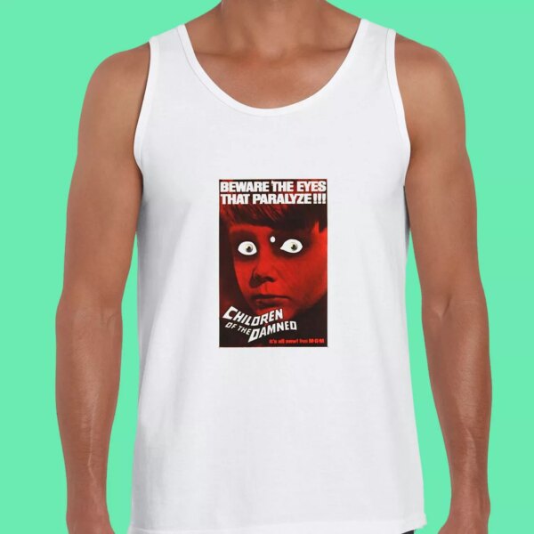 Children of The Damned Retro Horror Summer Tank Top