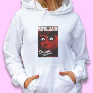 Children of The Damned Retro Horror Trendy Hoodie