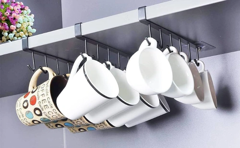 Maximizing Space: A Comprehensive Guide On How To Hang Coffee Mugs Under Cabinet 4 How to Hang Coffee Mugs Under Cabinet