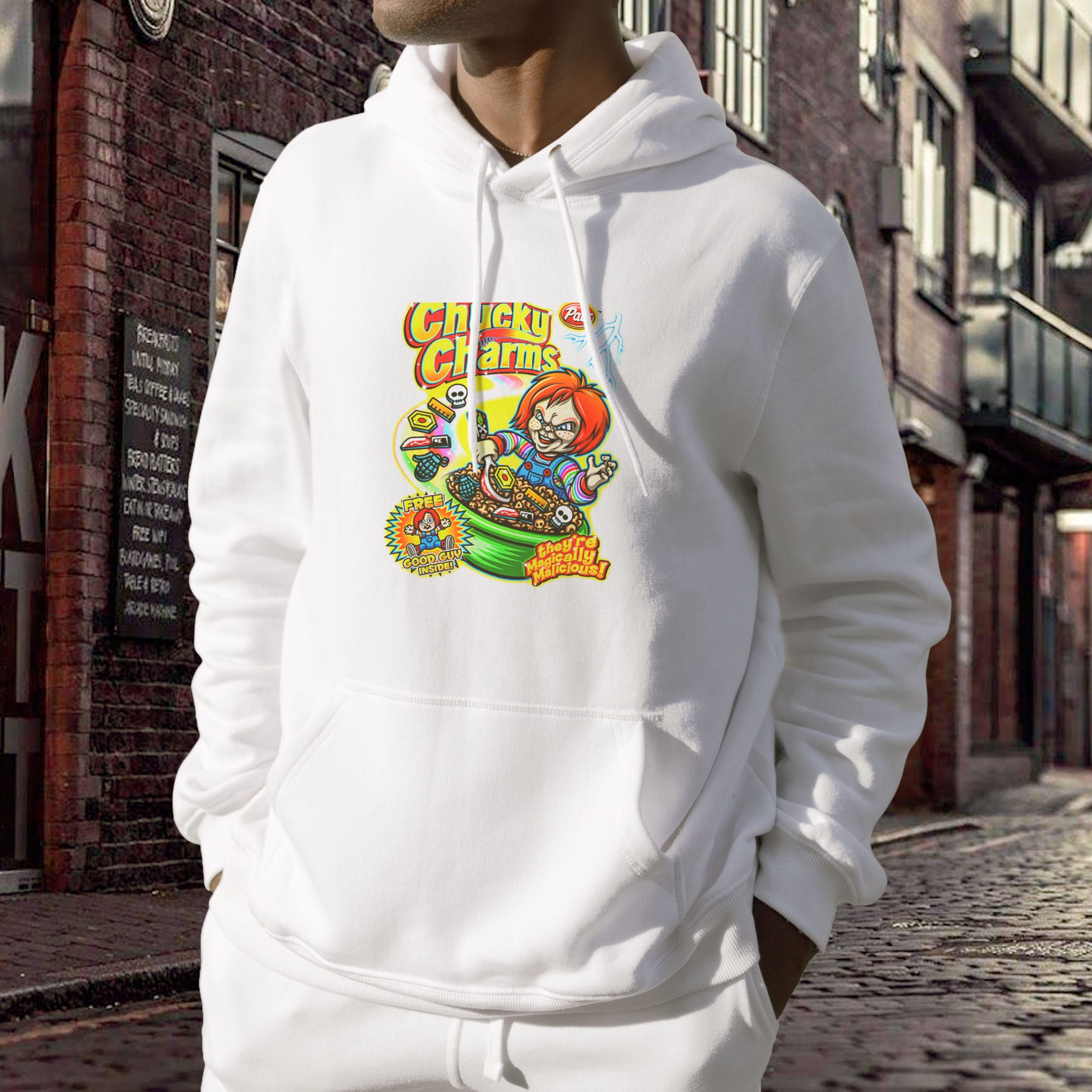 Chucky Charms Halloween Magically Trendy Hoodie Chucky Charms Halloween Magically Trendy Hoodie