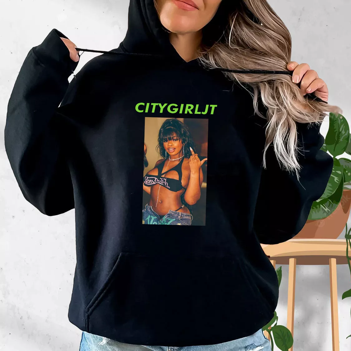 City Girls Jt Classic Hoodie Streetwear City Girls Jt Classic Hoodie Streetwear