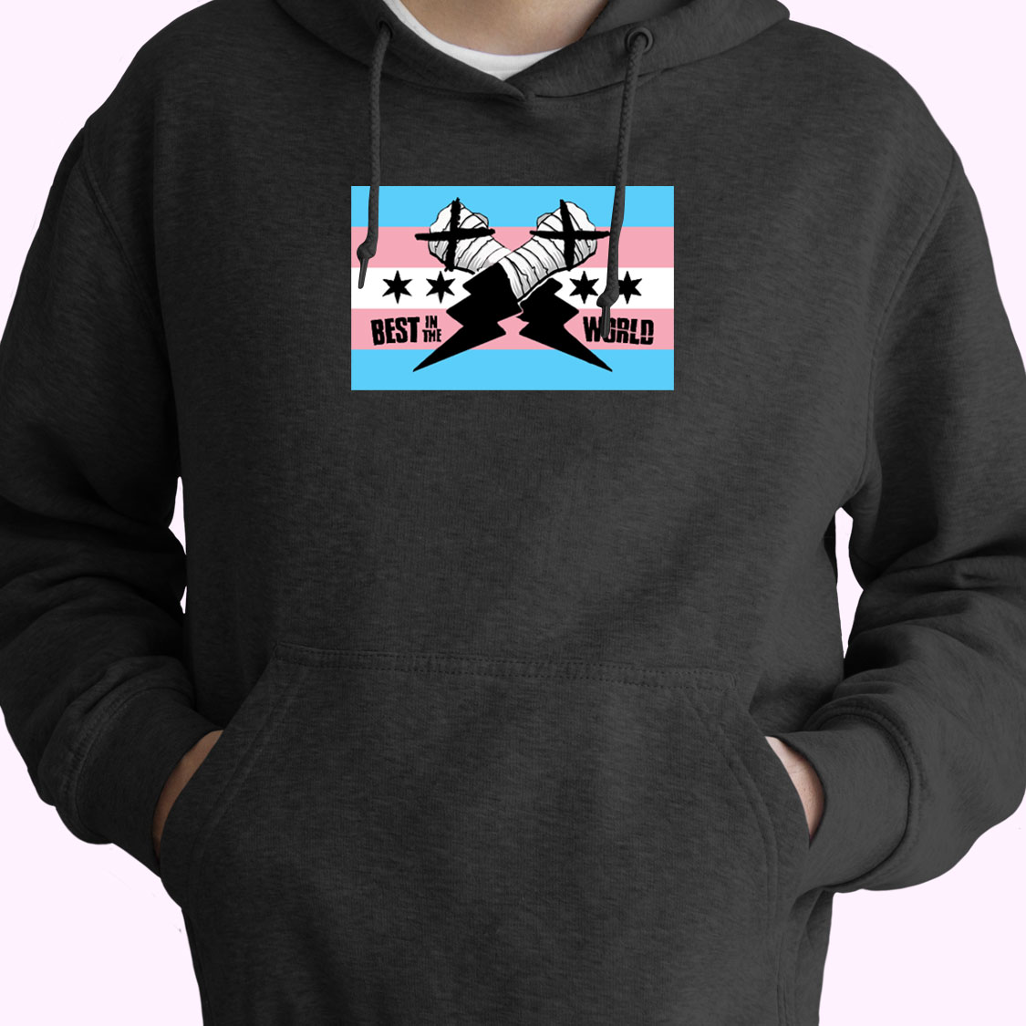Cm Punk Best In The World Pride Parody Hoodie Design Cm Punk Best In The World Pride Parody Hoodie Design
