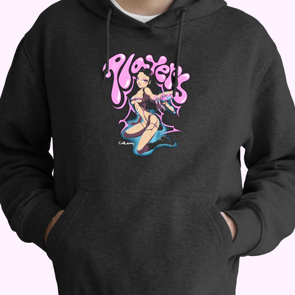 Coi Leray Players Anime Portrait Hoodie Design Coi Leray Players Anime Portrait Hoodie Design