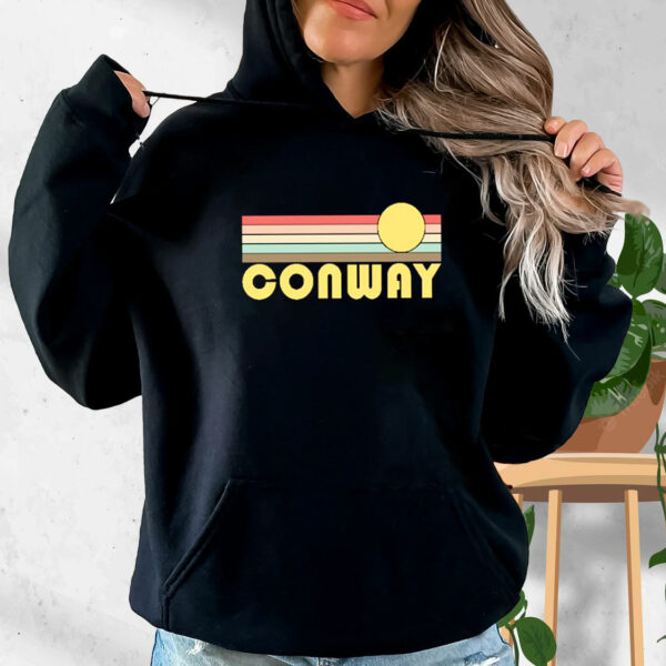 Conway Arkansas Sunset Vintage Hoodie