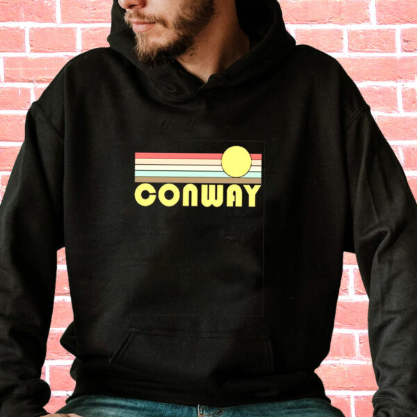 Conway Arkansas Sunset Vintage Hoodie