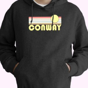 Conway Arkansas Sunset Vintage Hoodie 4