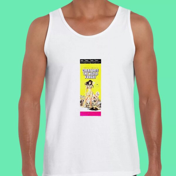 Creatures The World Forgot Retro Horror Summer Tank Top