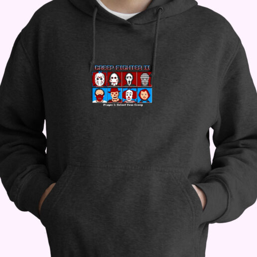 Creep Fighters 2 Select Your Creep 8bits Horror Killers Essential Hoodie Creep Fighters 2 Select Your Creep 8bits Horror Killers Essential Hoodie