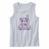 Creepy Cat Cute Tank Top