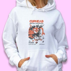 Cuphead Retro Devil Deal Trendy Hoodie