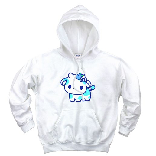 Cute Blueberry Cow Japan Style Cute Hoodie Cute Blueberry Cow Japan Style Cute Hoodie