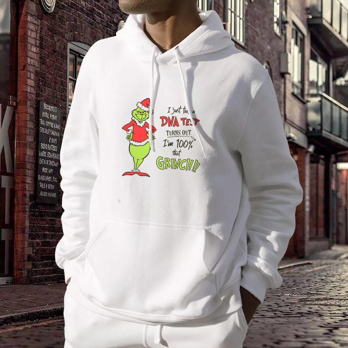 DNA Test I'm 100 Percent Grinch Thanksgiving Hoodie DNA Test I'm 100 Percent Grinch Thanksgiving Hoodie