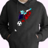 Dabbing Dracula Soccer Halloween Costume Football Boys Girls Essential Hoodie