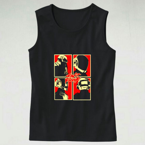 Dabbing Santa With Face Mask Handwashing Graphic Tank Top