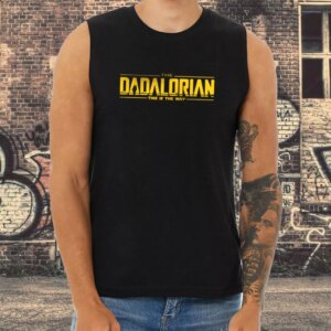 Dadalorian This Is The Way Mandalorian Dad Gym Tank Top 3