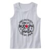 Dance Like Frosty Shine Like Rudolph Give Like Santa Gym Christmas Tank Top