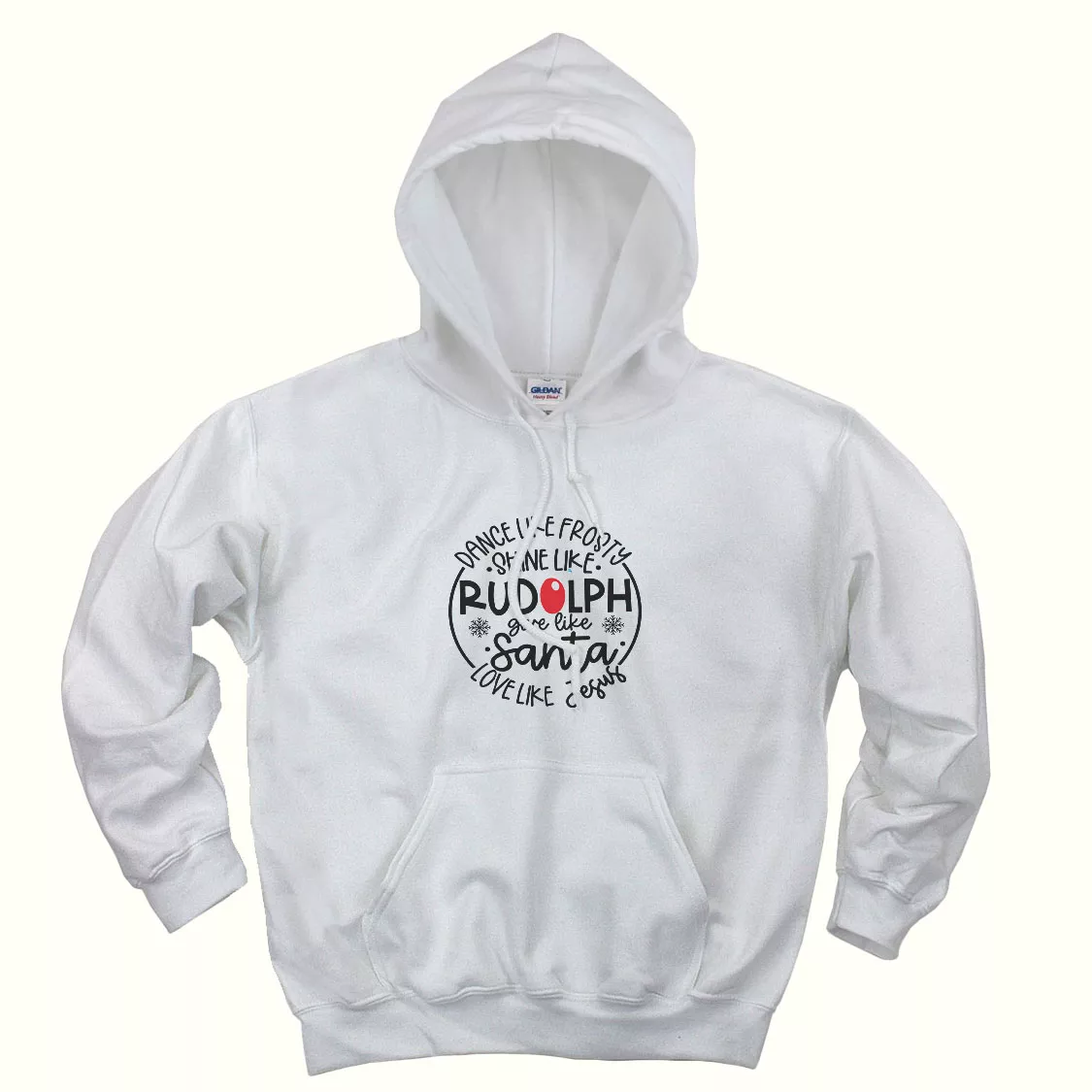 Dance Like Frosty Shine Like Rudolph Give Like Santa Ugly Christmas Hoodie Dance Like Frosty Shine Like Rudolph Give Like Santa Ugly Christmas Hoodie