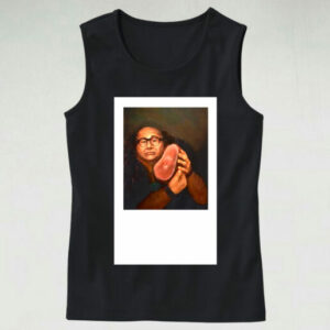 Dancing Skeletons Grunge Graphic Tank Top