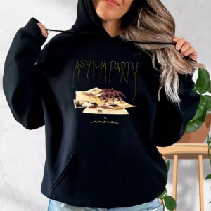 Darkwave Asylum Party Mere Post Punk Sweatshirt Classic Hoodie Streetwear