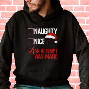 Darth Vader Naughty or Nice Checklist Hoodie Xmas Outfits