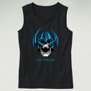 Dead Stock Bones Brigade Per Welinder Nordic Skull 70s Tank Top Style