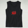 Death Classic Logo Red Tank Top Design