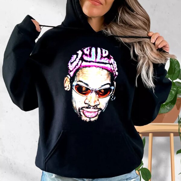 Dennis Rodman Rapper New Hair Fashionable Hoodie